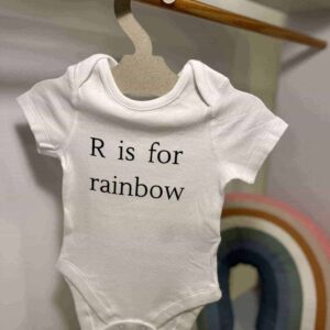 r is for rainbow