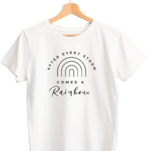 Παιδικό T shirt AFTER EVERY STORM COMES A RAINBOW