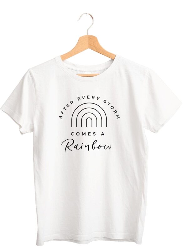 Παιδικό T-shirt AFTER EVERY STORM COMES A RAINBOW