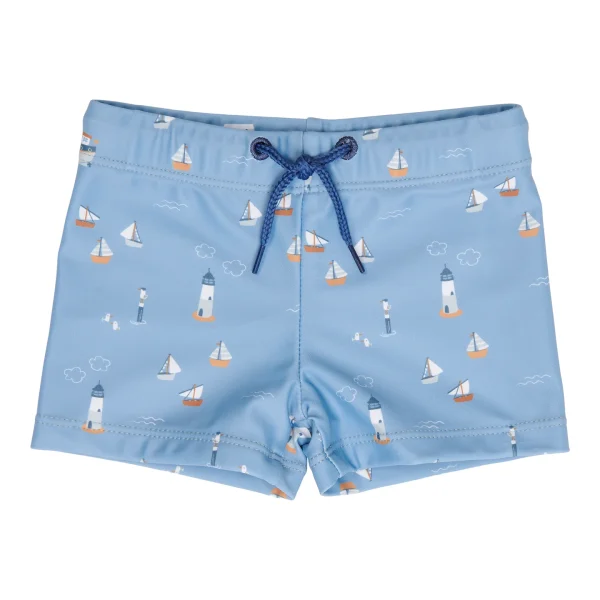 Παιδικό μαγιό για αγόρια με προστασία UV Sailors Bay Dark Blue
