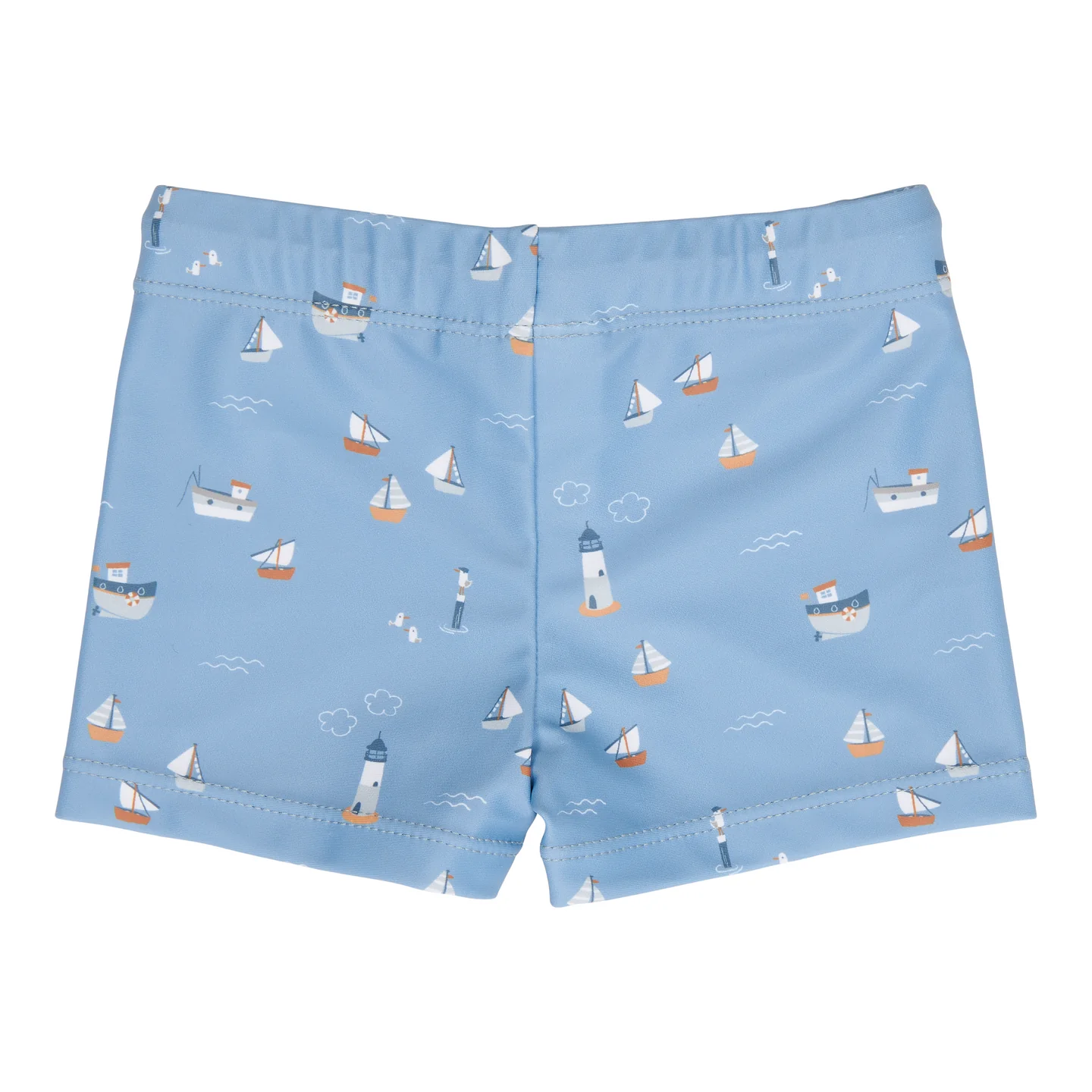 Παιδικό μαγιό LITTLE DUTCH Sailors Bay Dark Blue   Κολυμπήστε και παίξτε όλη μέρα! Με αυτό το άνετο μαγιό από ανακυκλωμένο πολυεστέρα, τίποτα δεν σας εμποδίζει να διασκεδάσετε στην πισίνα ή στην παραλία. Πηγαίνετε στην περιπέτεια και αναζητήστε τους πολλούς θησαυρούς ανάμεσα στην άμμο και στο νερό. Η ελαστική ζώνη στη μέση και το κορδόνι χαρίζουν σε αυτό το μαγιό μια άνετη εφαρμογή, είτε το μικρό σας κολυμπά είτε παίζει.  Υλικό: 85% ανακυκλωμένος πολυεστέρας/15% ελαστίνη Οδηγίες πλυσίματος: Πλύσιμο στο πλυντήριο στους 30 βαθμούς, ήπιος κύκλος. Μη σιδερώνετε. Χωρίς λευκαντικό. Δεν είναι κατάλληλο για στεγνωτήριο Προειδοποίηση: ξεπλύνετε με κρύο καθαρό νερό μετά τη χρήση